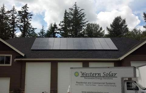9.72 kW Solar PV System, Bellingham, WA - Western Solar