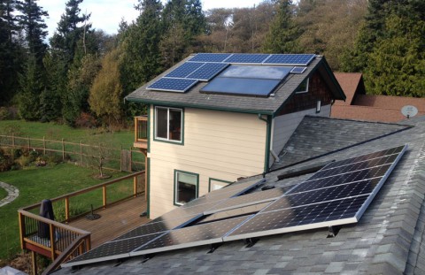 4.59 kW Solar PV System, Lummi Island, WA - Western Solar